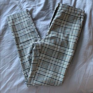 Zara plaid trousers!